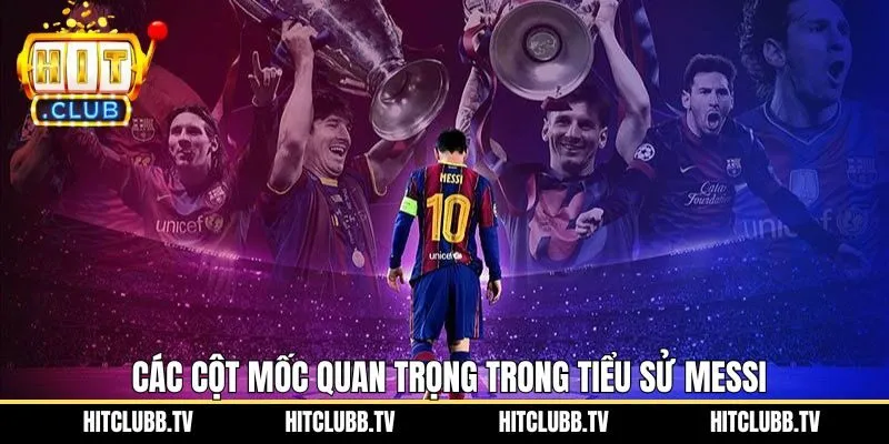 Các mốc sự nghiệp xuất sắc có trong tiểu sử của cầu thủ